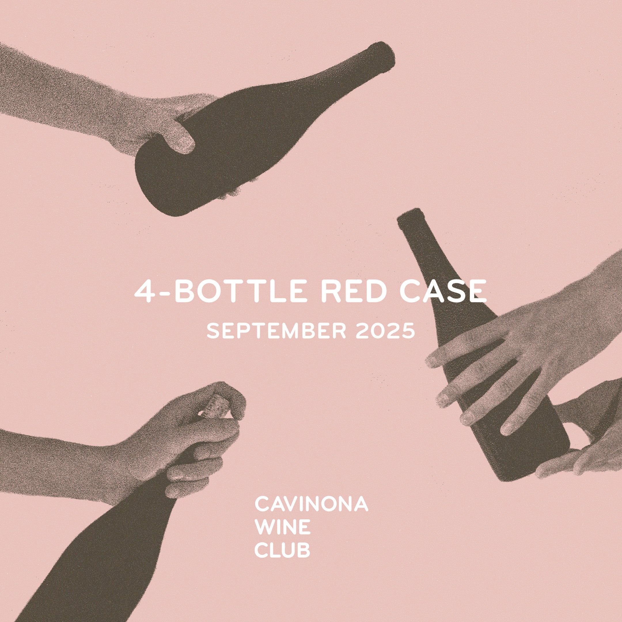4-Bottle Red Case Wine Description - September 2025