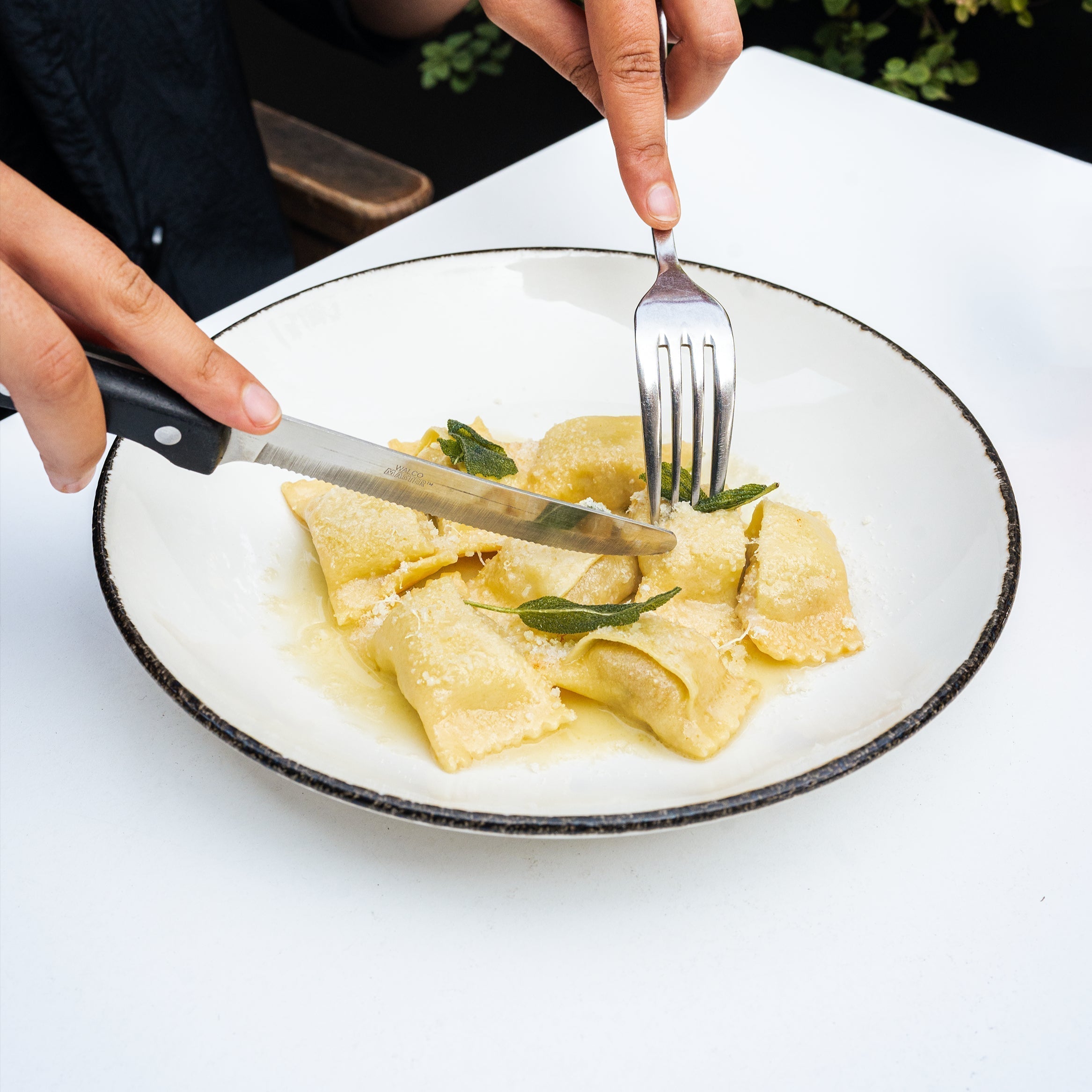 Plin di Brasato al Nebbiolo