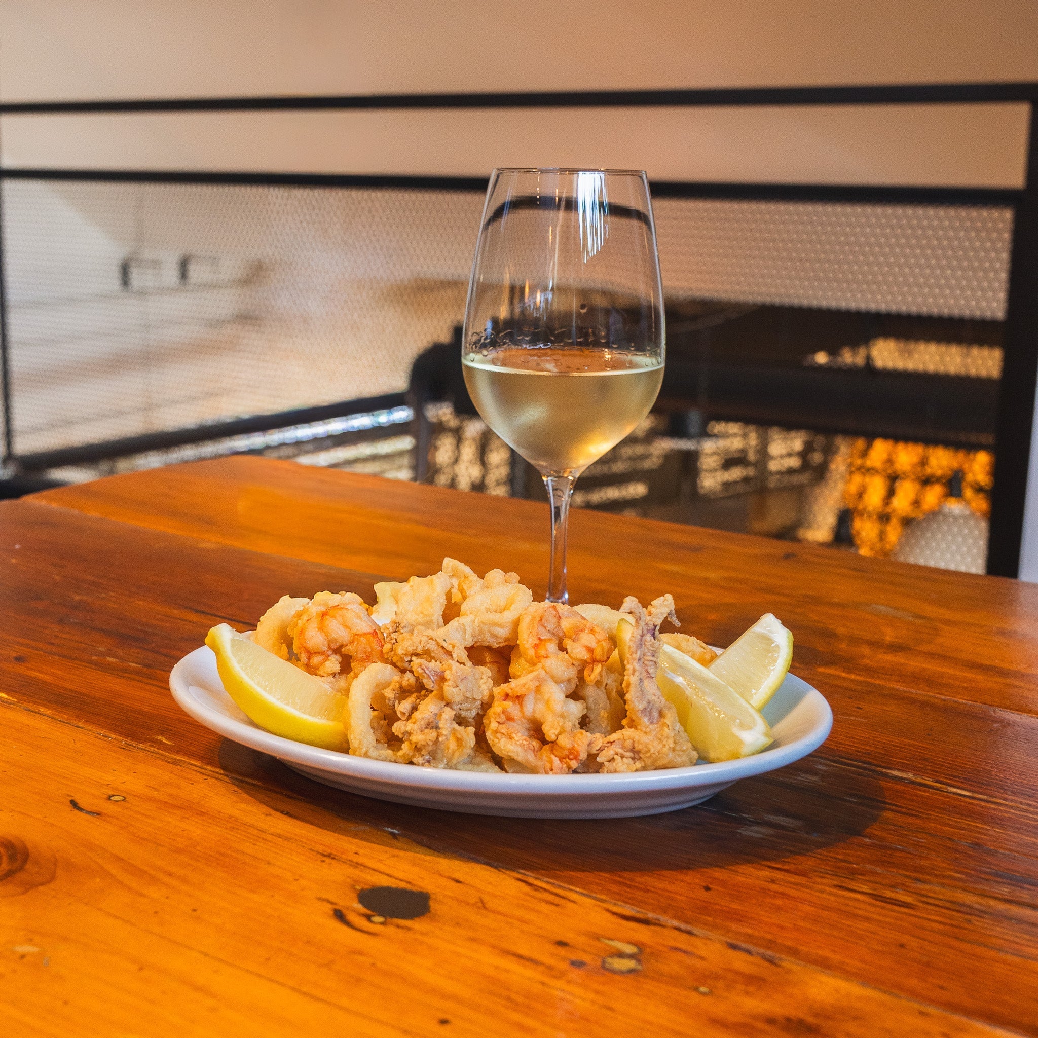 Frittura di Calamari e Gamberi