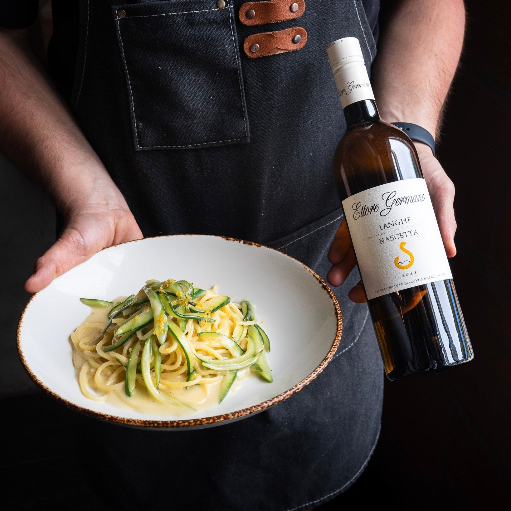 Spaghetti con Zucchine e Limone