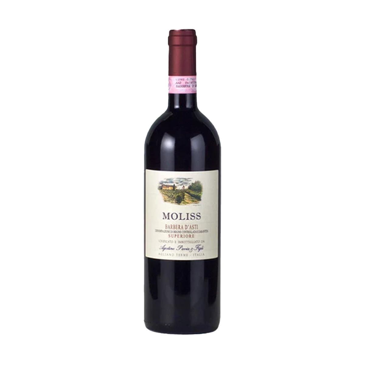 Agostino Pavia Barbera d'Asti Superiore 'Moliss' DOCG