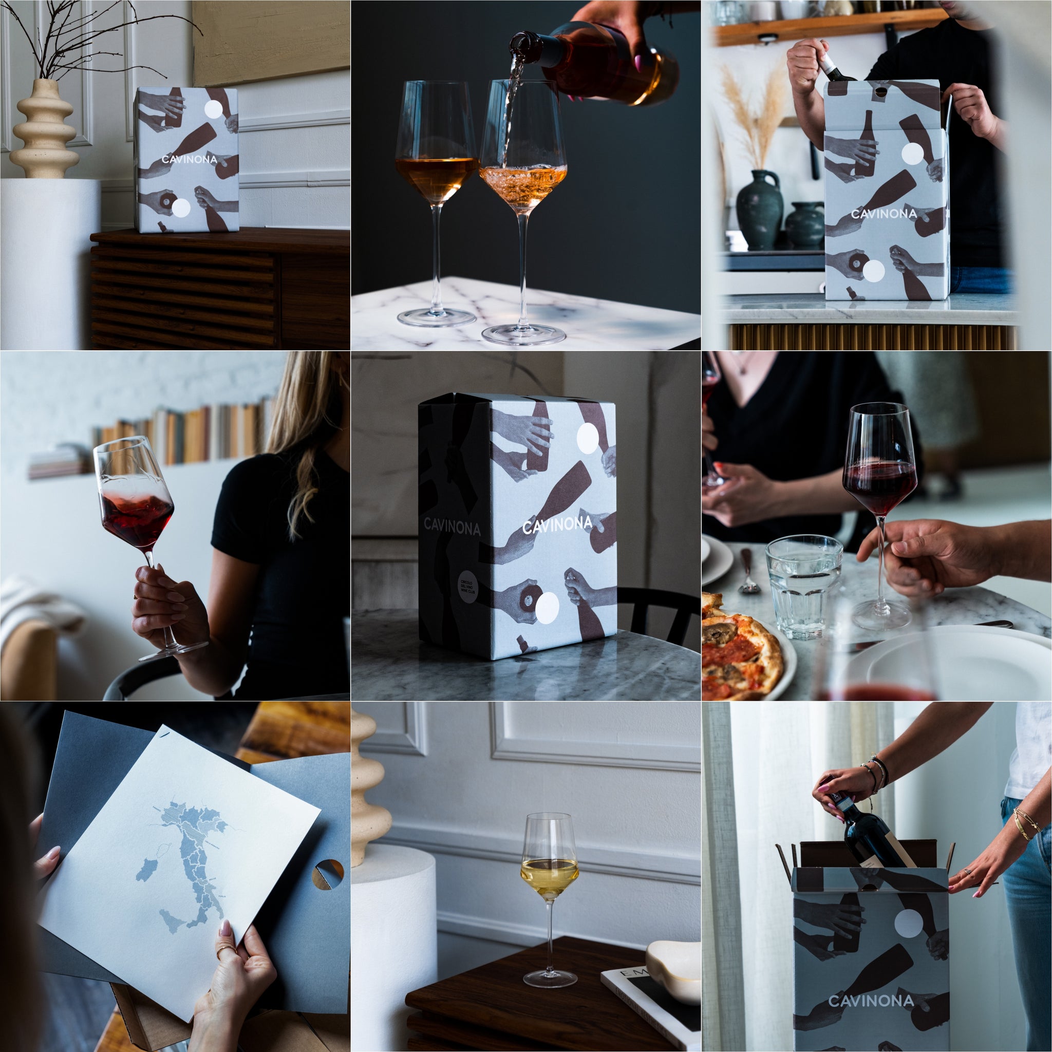 Finest Wines Del Vino Vineyards Menu Cavinona Wine Club