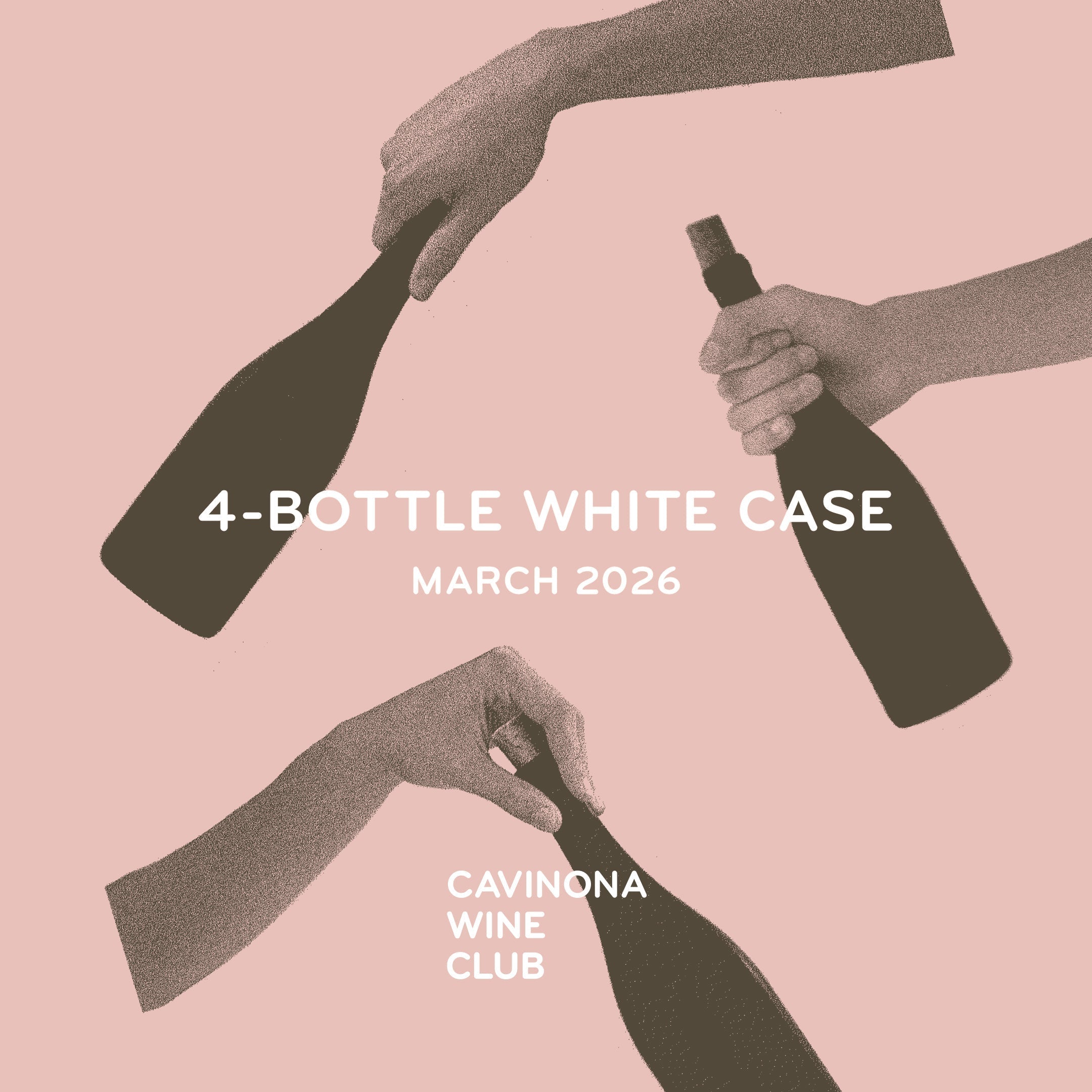 4 BOTTLE WHITE CASE WINE DESCRIPTION - MARCH 2026