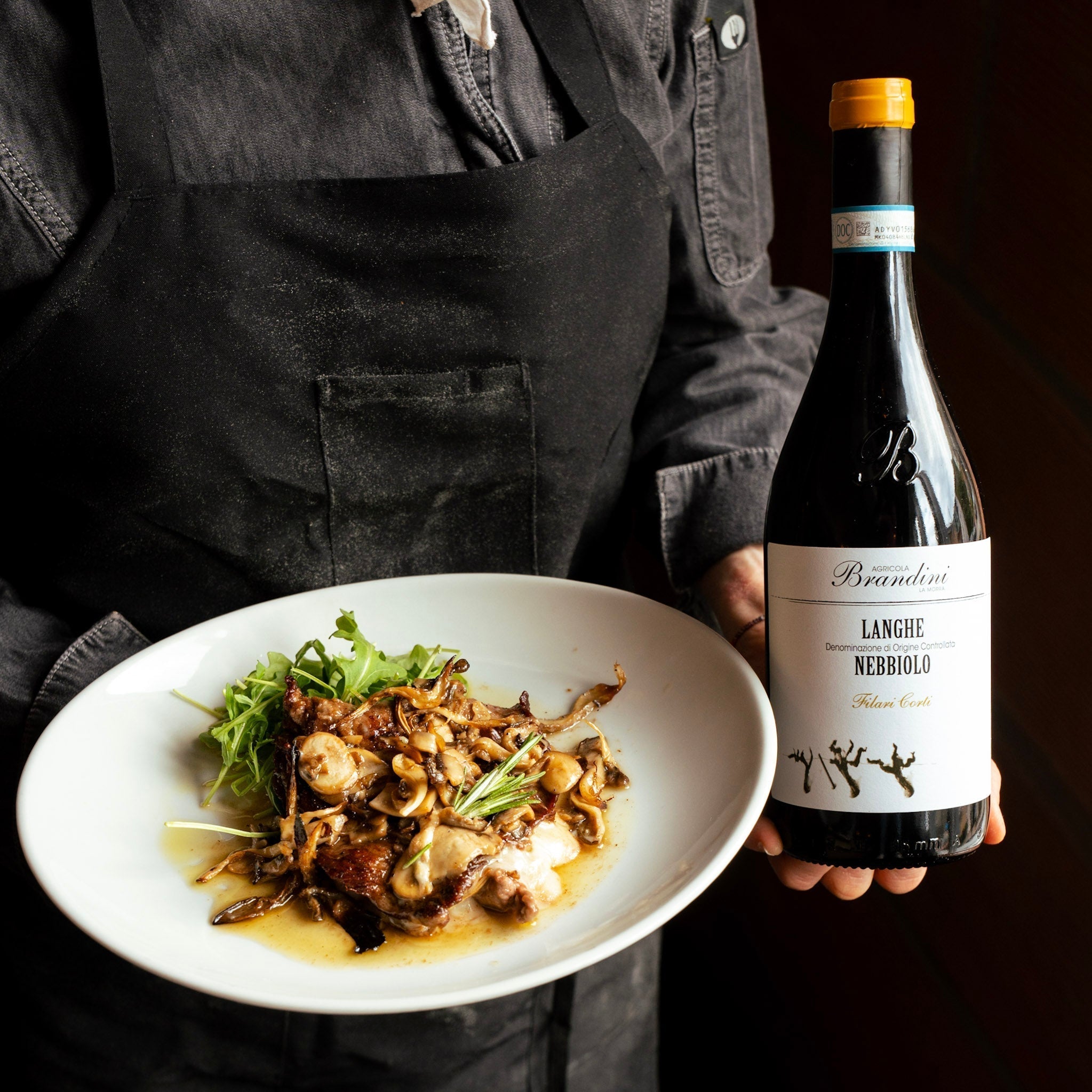 Scaloppine ai Funghi con Taleggio