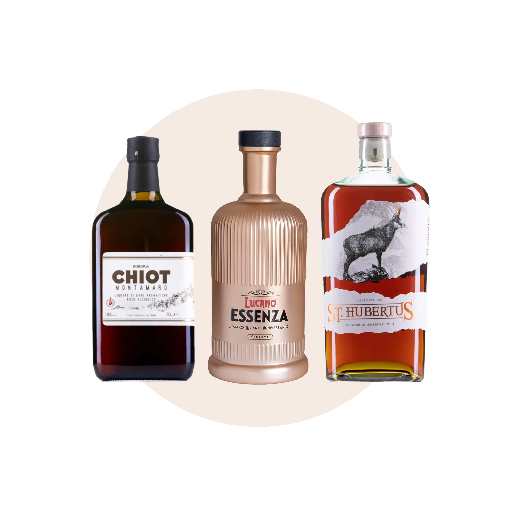 Amaro Digestivo Trio Mixed Case