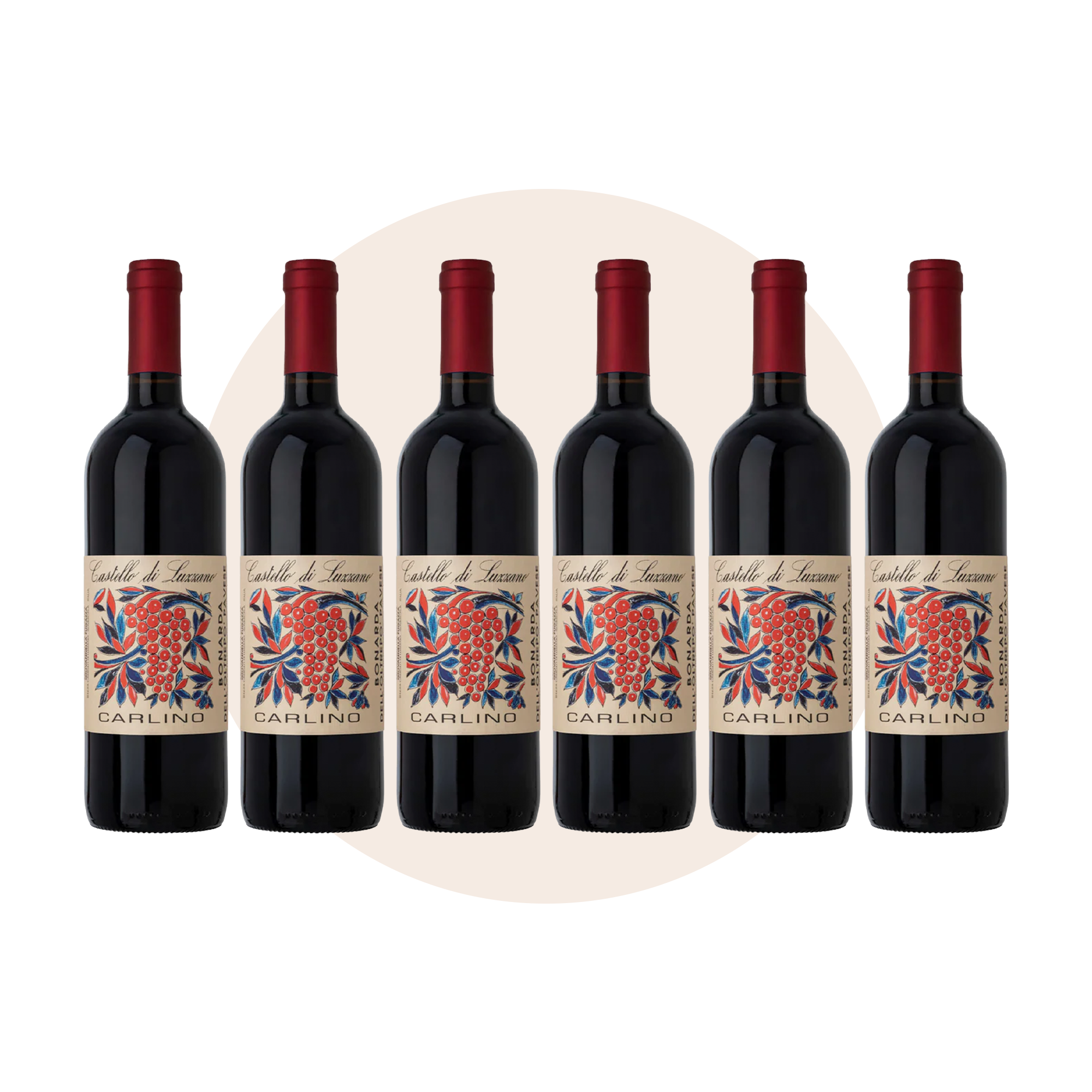 Carlino Bonarda Six Bottle Case
